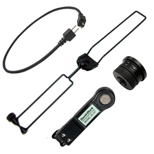 David Clark Dynamisches Mikrofon DC-87 (Low Impedance 5 Ohm)